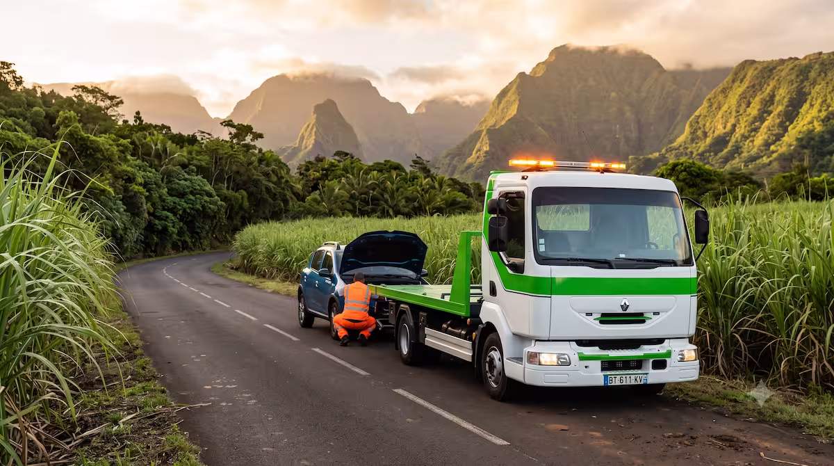 Combien coûte un dépannage auto à La Réunion ?