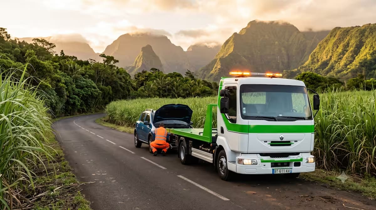 Combien coûte un dépannage auto à La Réunion ?